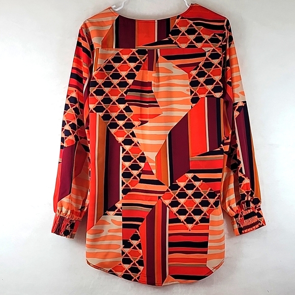 NWOT Valorie Stevens Long Sleeve  Pullover Blouse Size M - Picture 9 of 9